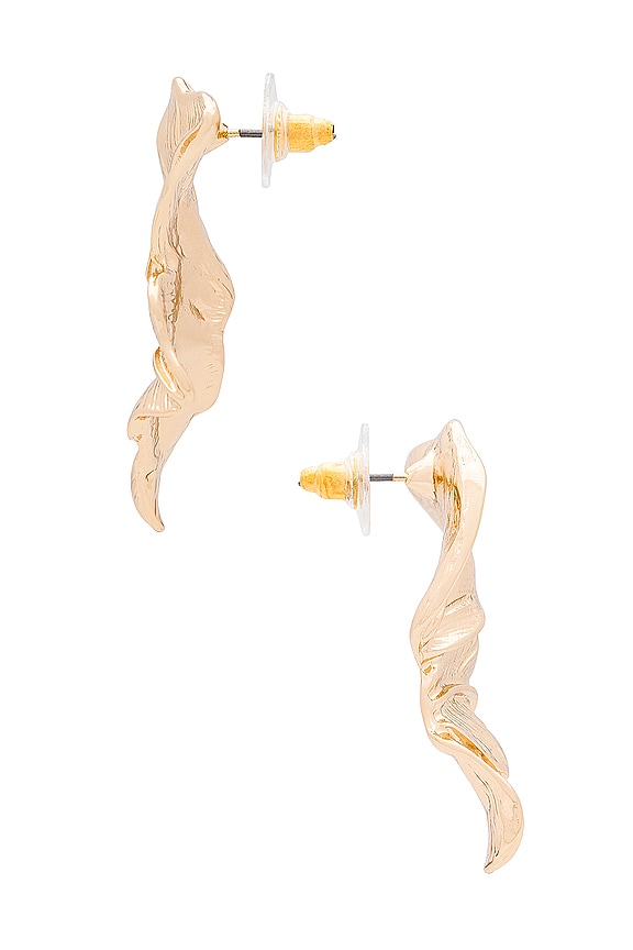 view 2 of 2 PENDIENTES VISTOSOS in Gold