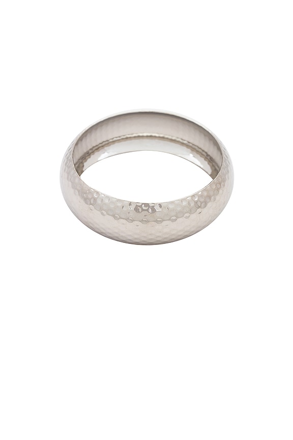 view 2 of 2 Silver Bangle in Silver