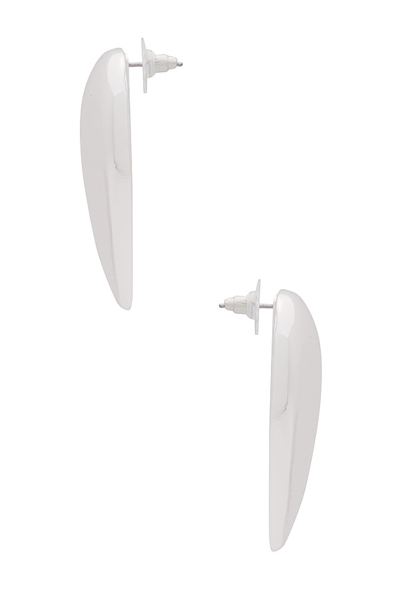 view 2 of 2 PENDIENTE BEVERLY in Silver