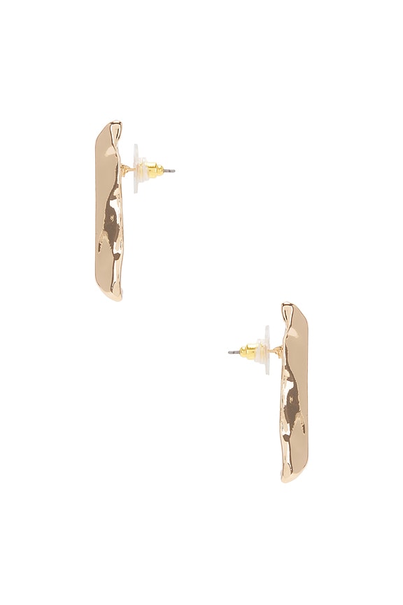 view 2 of 2 FRAME スタッズイヤリング in Gold