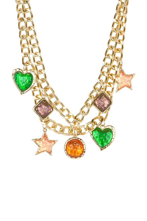 view 2 of 2 COLLIER CHARM in Gold