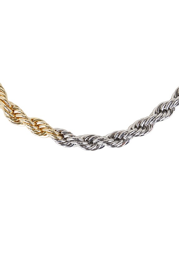 view 2 of 3 COLLIER CHAÎNE TWO-TONE in Mixed Metal