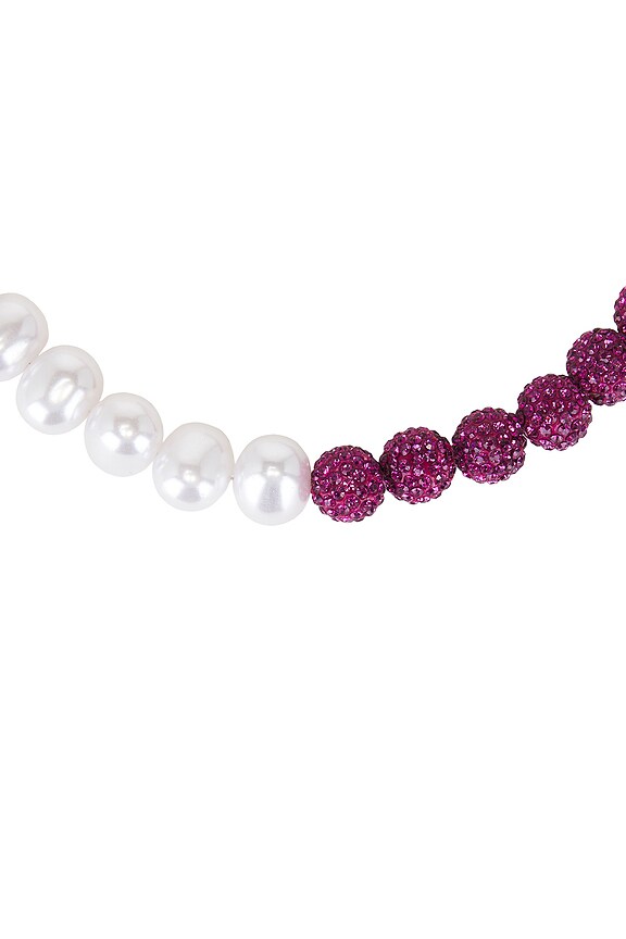 view 2 of 3 COLLAR DE PERLAS SPLIT in Pink