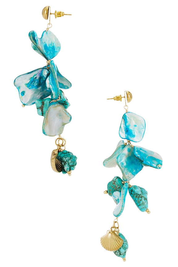 view 2 of 2 Dangle Earrings in Blue