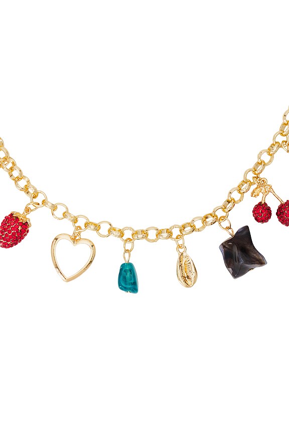 view 2 of 2 Charm Necklace in Multi