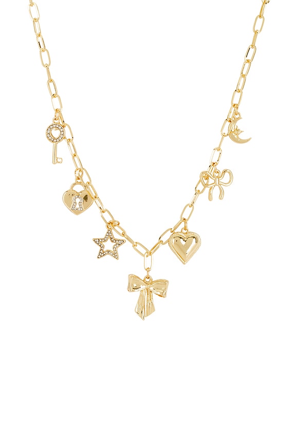 view 2 of 2 Lover Charm Necklace in Gold