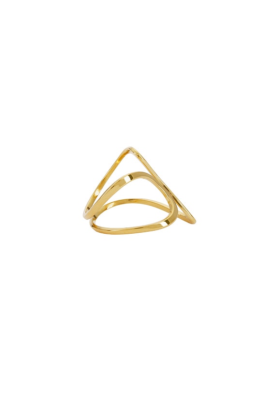 view 2 of 3 BAGUE ZELLE in Gold