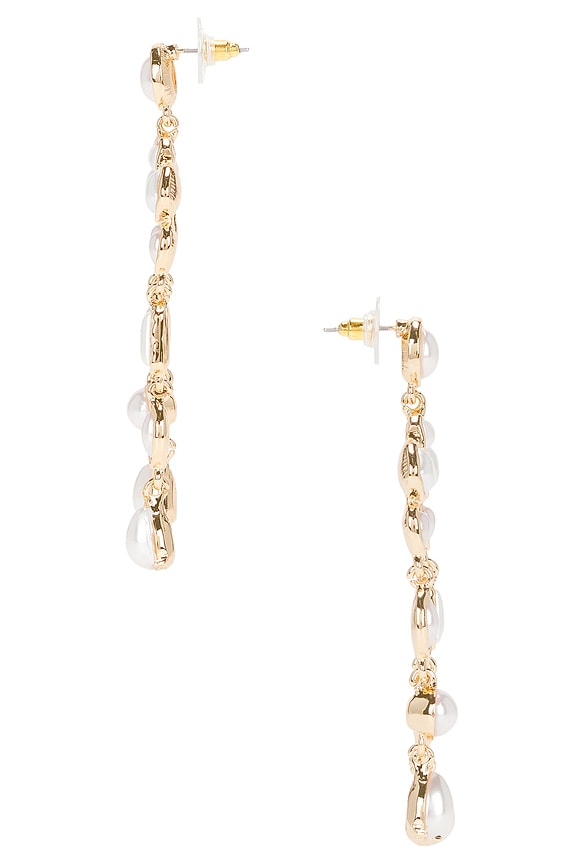 view 2 of 2 X Revolve Chandelier Earring in Gold