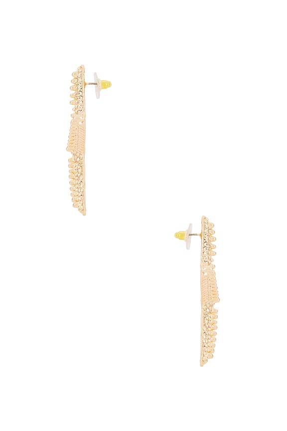 Aqua Starfish Stud Earrings