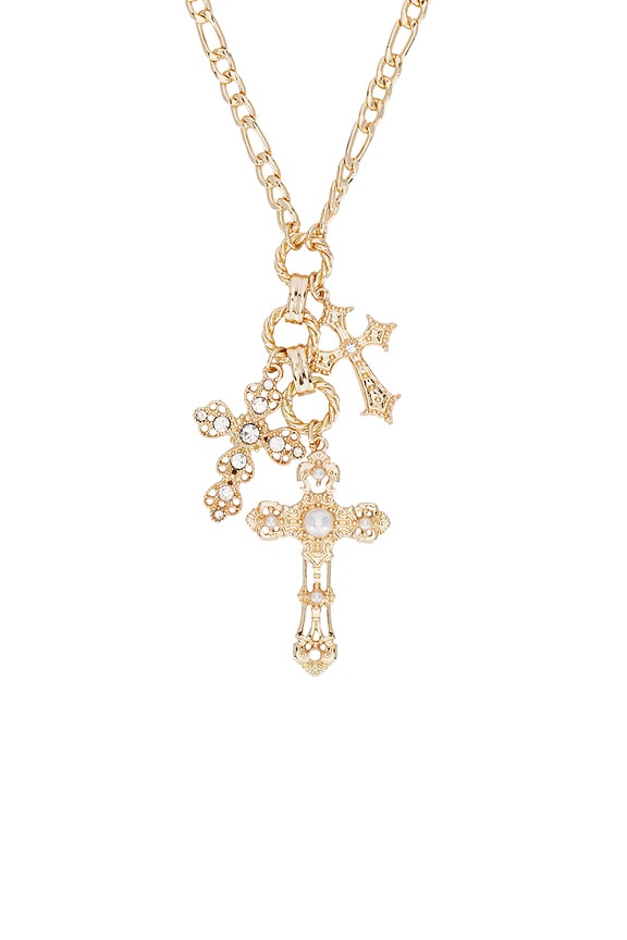 view 2 of 2 DIVINE ペンダントネックレス in Gold