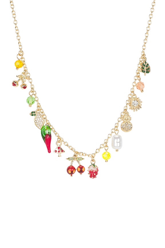 view 2 of 2 COLLIER À BRELOQUE PARKER in Gold