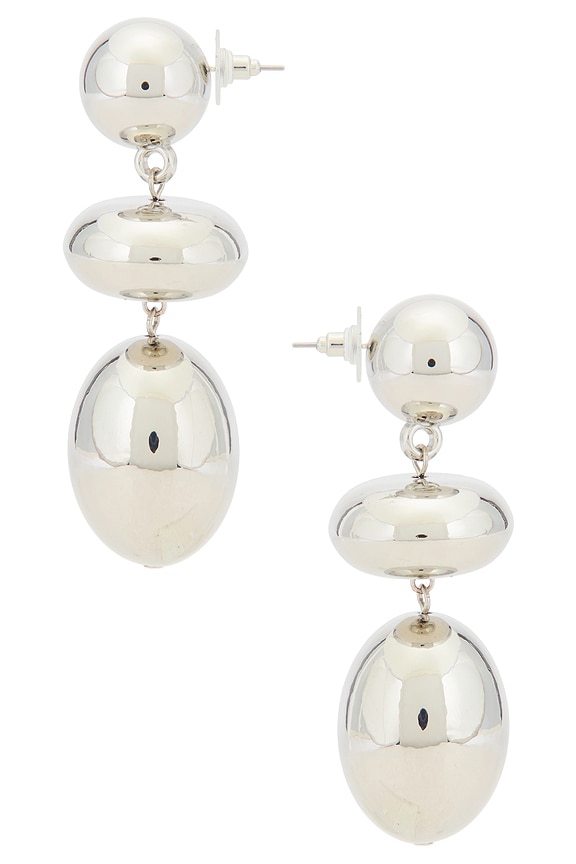 view 2 of 2 Drop Earrings in Silver