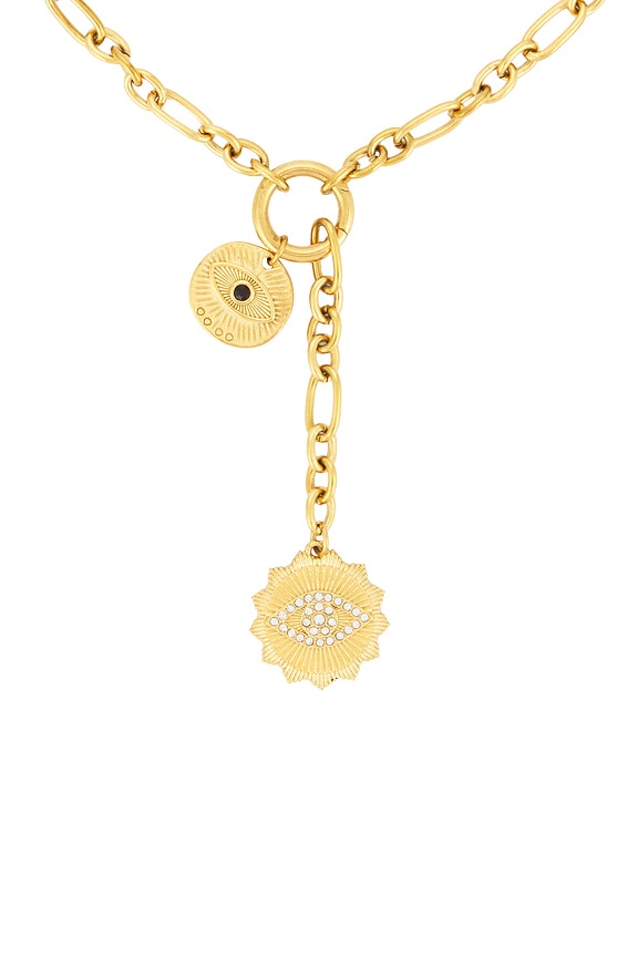 view 2 of 3 Third Eye Lariat in Gold