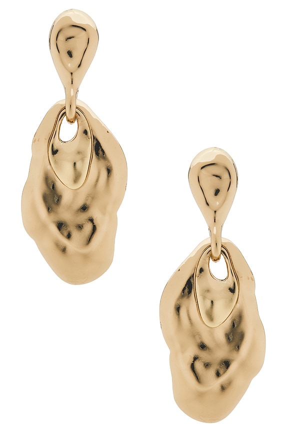 view 1 of 2 Tupi Drop Earrings in Gold