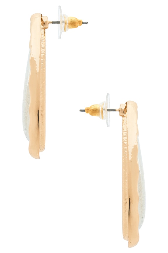 view 2 of 2 CLOUS D'OREILLES PEPI in Gold