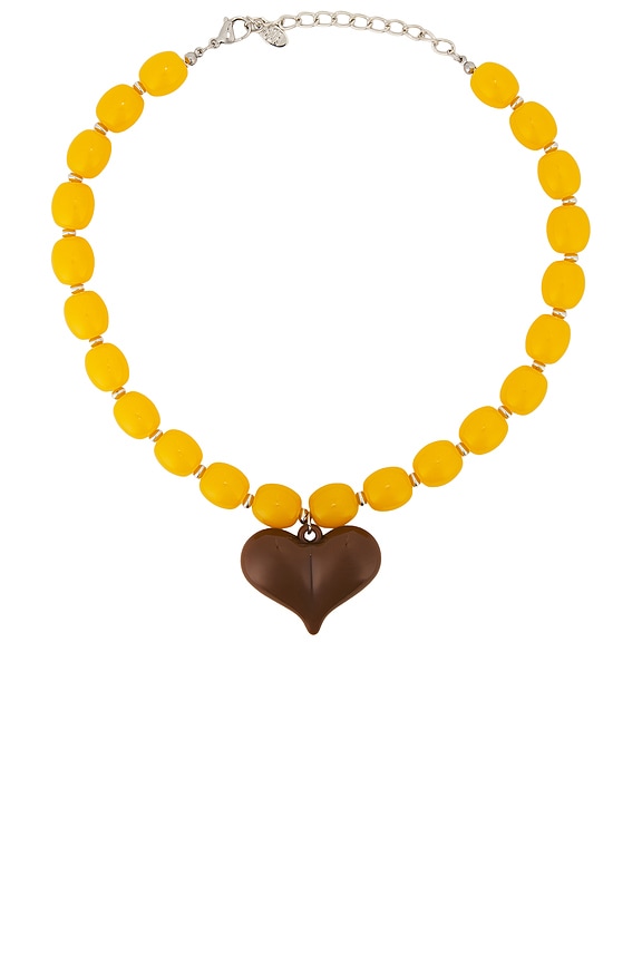 view 1 of 3 COLLIER ALOUS in Yellow & Brown