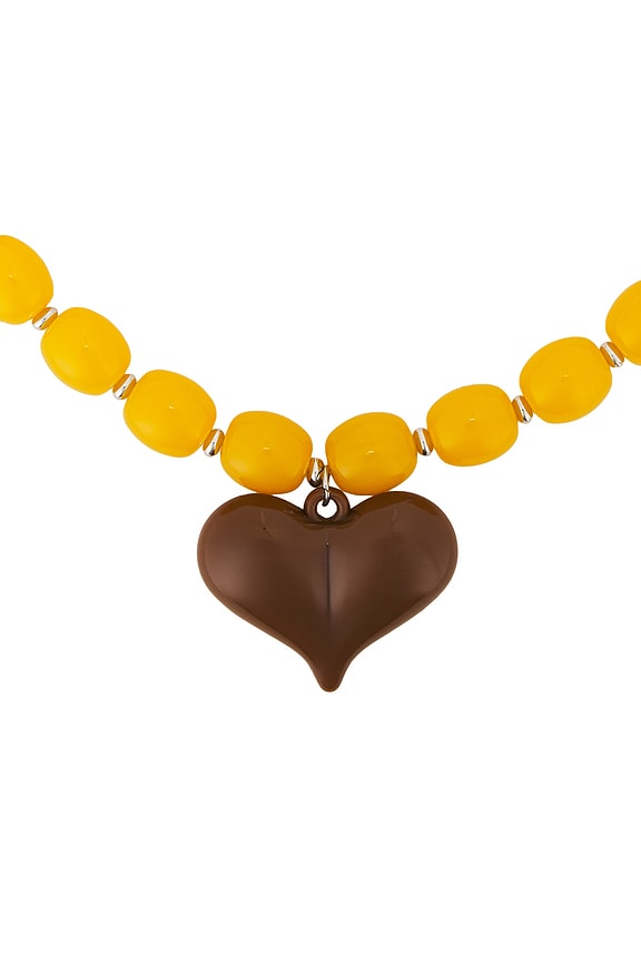 view 2 of 3 COLLIER ALOUS in Yellow & Brown