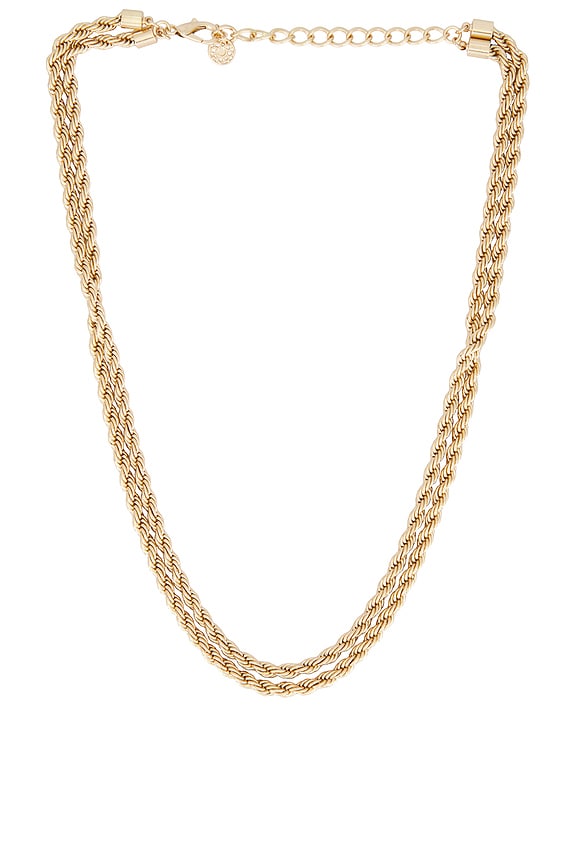 view 1 of 3 Knot Chain Necklace in Gold