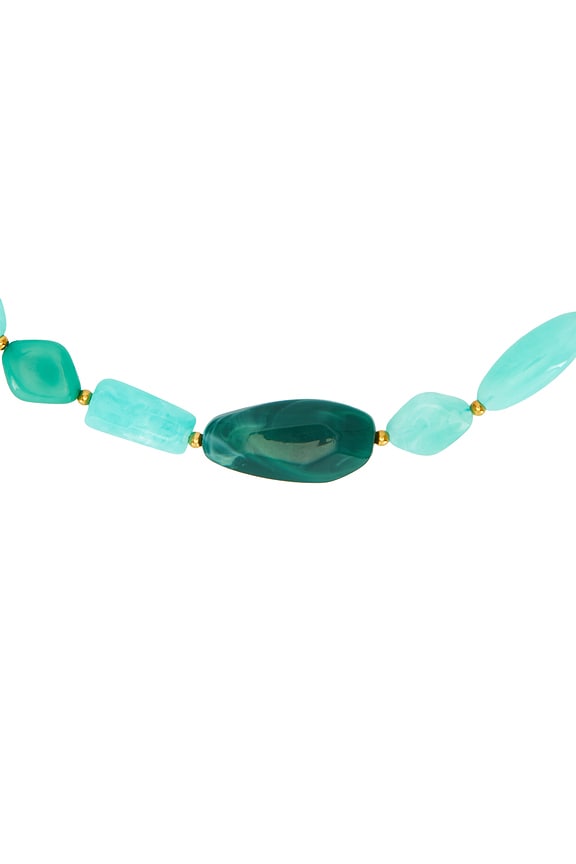 view 2 of 3 Nue Necklace in Multi Green & Teal