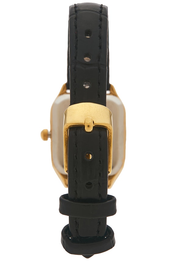 view 2 of 4 Wrist Watch in Black & Gold