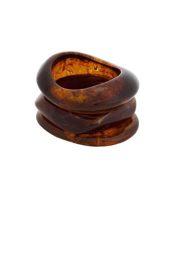view 1 of 6 BRACELETS ASSORTIS in Brown