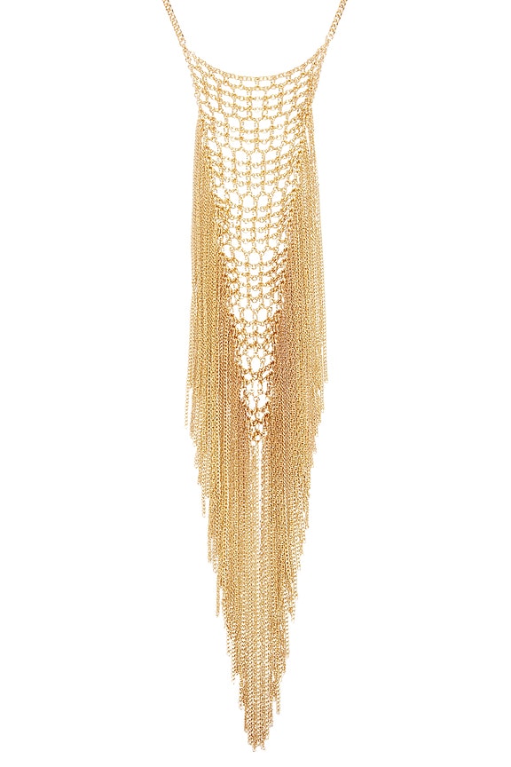 view 2 of 3 Statement Necklace in Gold