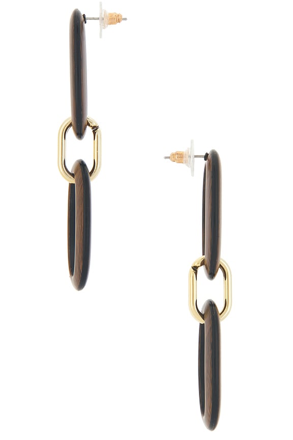 view 2 of 2 Drop Earrings in Wood