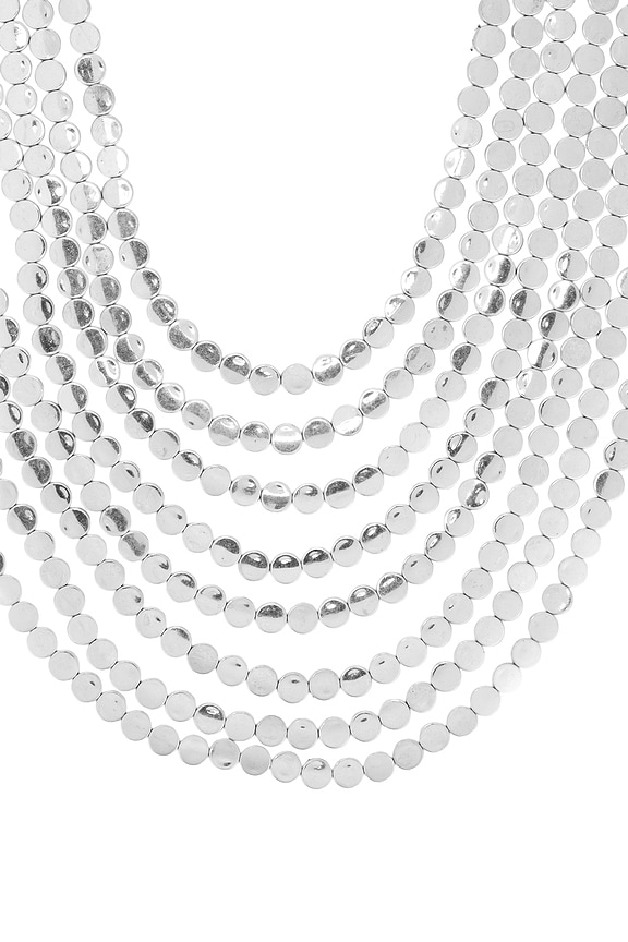 view 2 of 3 COLLIER À PLUSIEURS RANGS in Silver