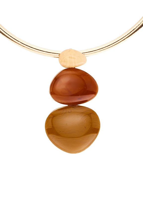 view 2 of 2 Dover Drop Choker in Brown