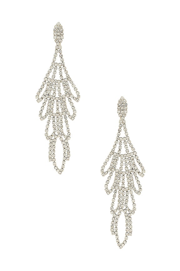 view 1 of 3 Tiered Earring in Silver