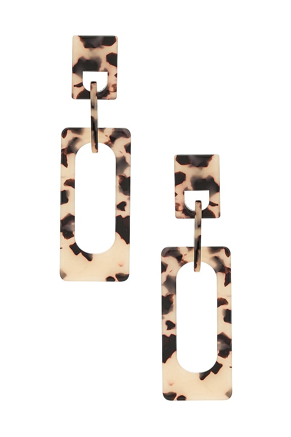 view 1 of 2 Sur Hoop Earring in Tortoise