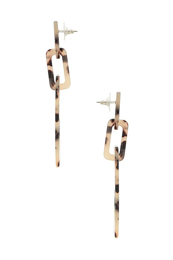 view 2 of 2 Sur Hoop Earring in Tortoise