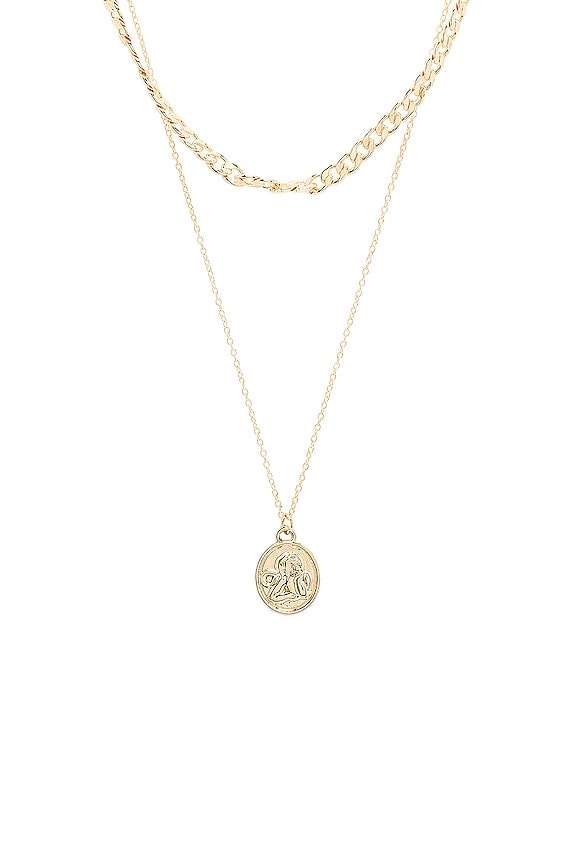 view 2 of 2 Collier Amira in Gold