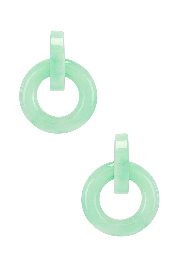 view 1 of 3 Hanna Earrings in Mint