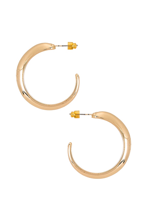 view 2 of 3 Darlin' Hoop in Gold