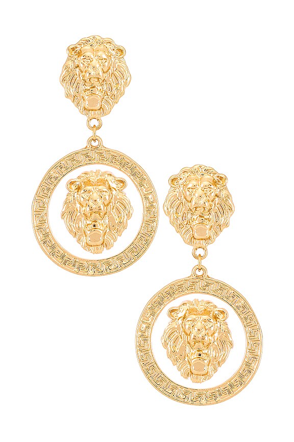 view 1 of 3 Sassy Studs in White