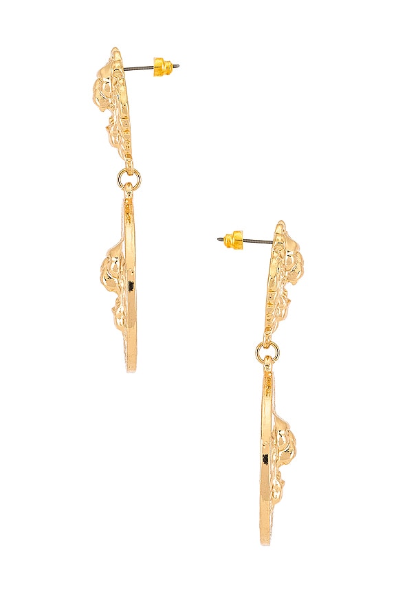 view 2 of 3 Sassy Studs in White