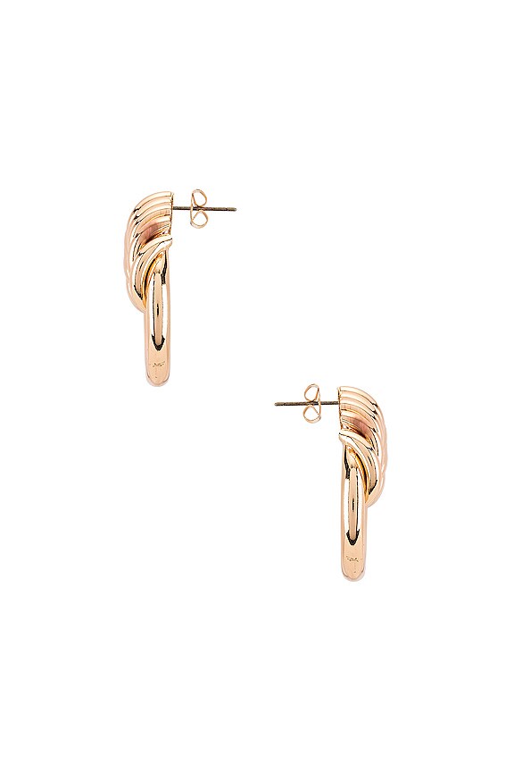 view 2 of 3 Out On The Town Hoops in Gold