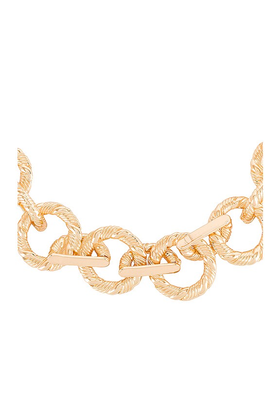 view 2 of 2 COLLIER RAS-DE-COU BREAK THE CHAIN in Gold