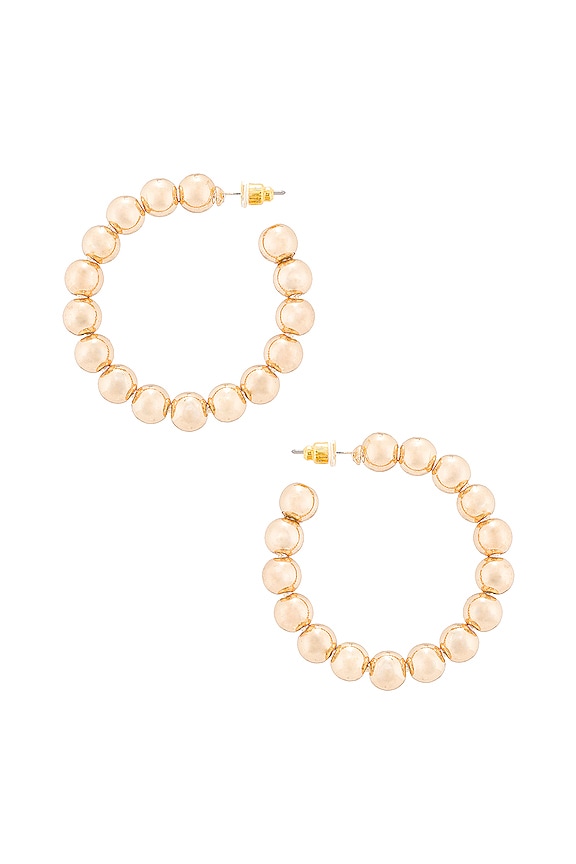 view 1 of 3 Unbothered Mini Hoops in Gold