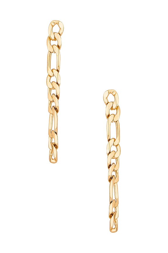 view 1 of 3 Big Drip Chain Duster Earring in Gold