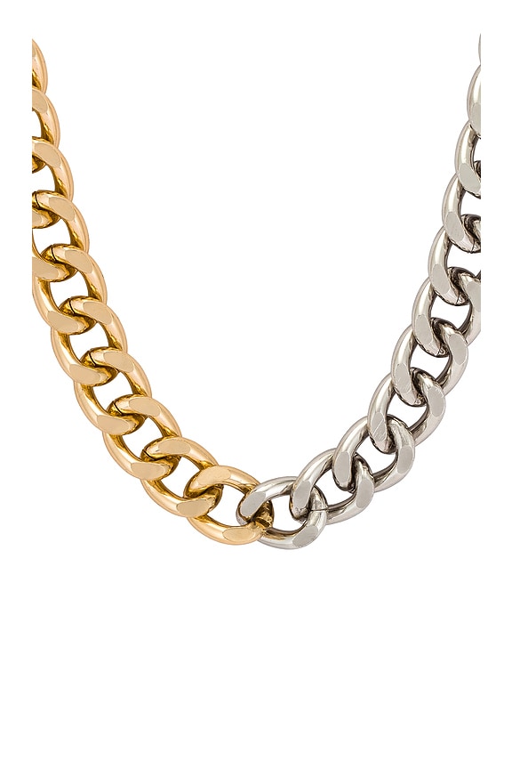 view 2 of 2 Benni Chain Necklace in Gold & Silver