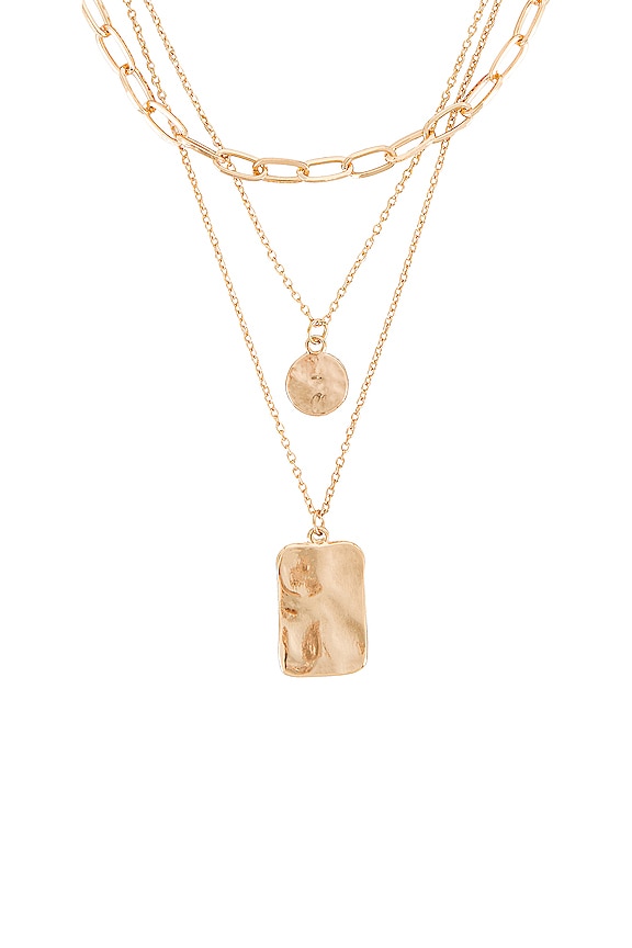 view 2 of 2 Laid Back Lariat Necklace in Gold