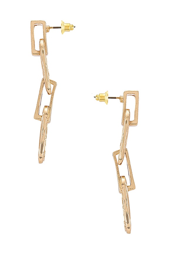 view 2 of 2 Ell Earrings in Gold