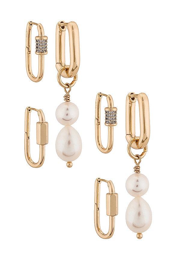 view 1 of 3 125 Earring Pack in Gold