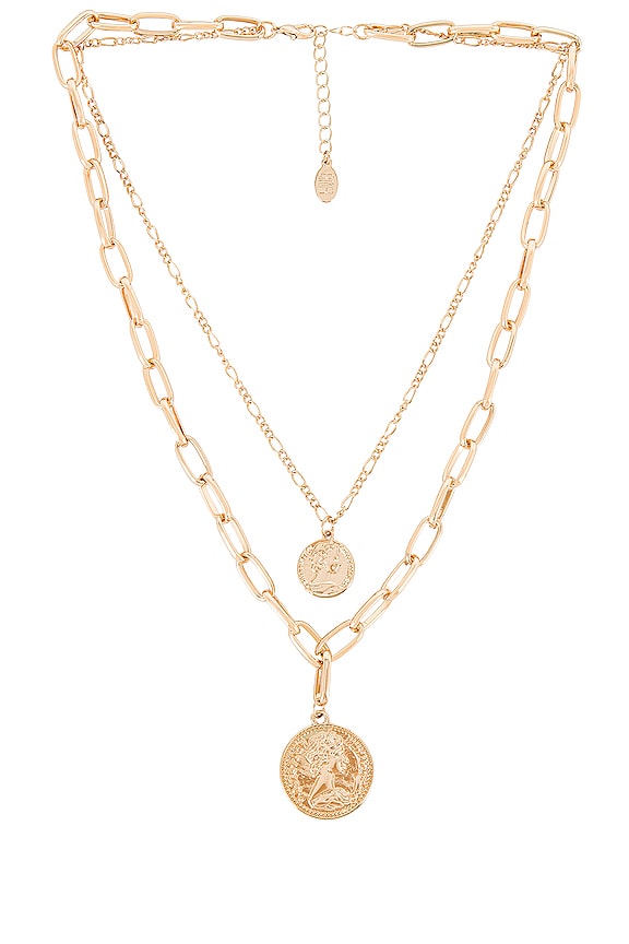 view 2 of 5 Sunkissed Lariat Necklace in Gold