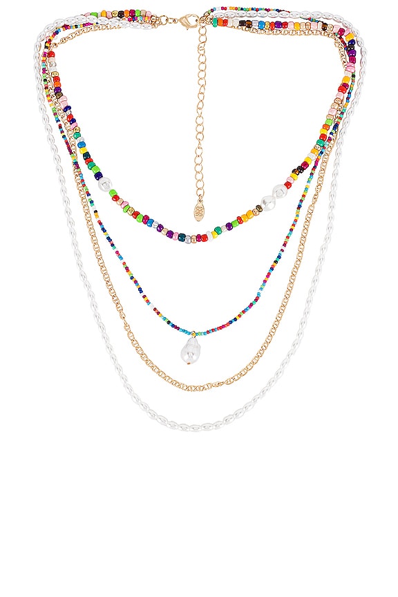 8 Other Reasons Luca Lariat Necklace in Multi | REVOLVE