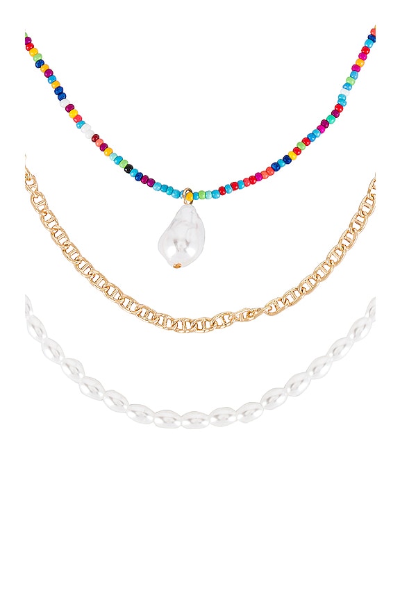 view 2 of 3 Luca Lariat Necklace in Multi