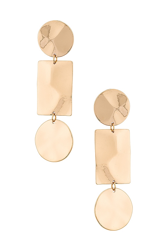 view 1 of 3 BOUCLES D'OREILLES MERCURY IN RETROGRADE in Gold