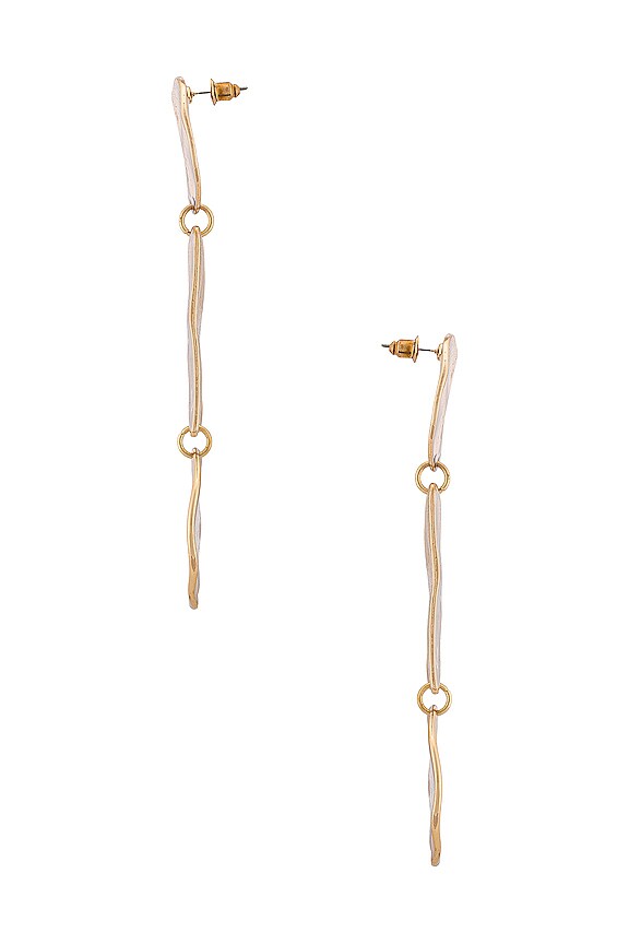 view 2 of 3 BOUCLES D'OREILLES MERCURY IN RETROGRADE in Gold